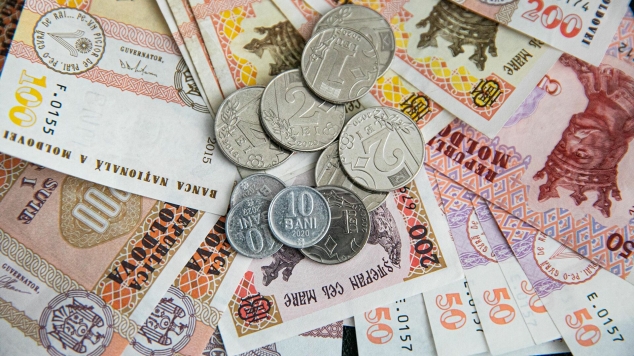 Leul moldovenesc creștere în raport cu monedele internaționale