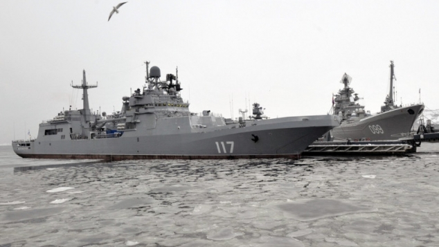 Cu 20 de nave, rușii au început manevre în Marea Baltică