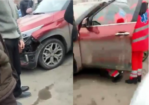 VIDEO/ Un șofer de 67 de ani a decedat după ce i s-a făcut rău, la volan. S-a izbit cu mașina sa în câteva automobile