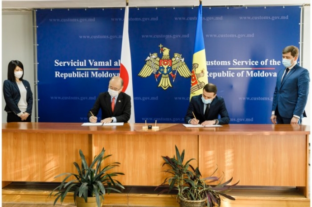 Astăzi, Republica Moldova și Japonia au semnat un acord în domeniul vamal